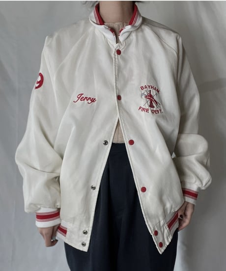 【USED】　Nylon Stadium Jumper/220127-011