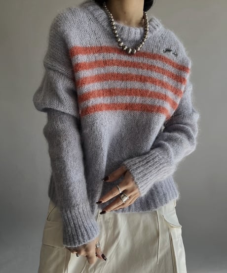 【USED】 GANNI Mohair Knit Top /240127-012