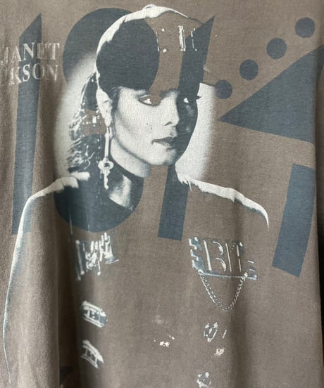 【USED】  MADE IM USA JANET JACKSON T-Shirt / 230701-002