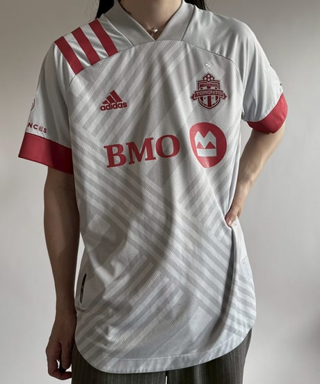 【USED】 adidas 20's TOLONT FC SOTELDO Soccer Shirt/ 250607-053