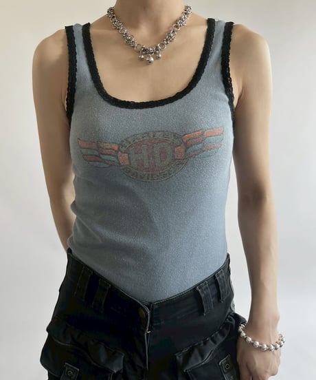 【USED】 Made in USA HARLEY-DAVIDSON Tank Top / 250526-021