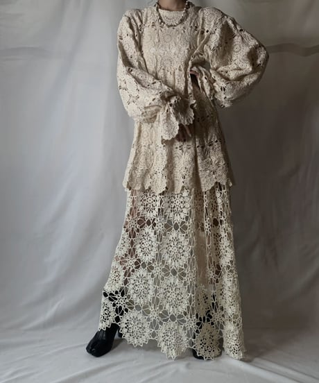 【RE;CIRCLE】 RE Lace L/S One-price①/210801-047