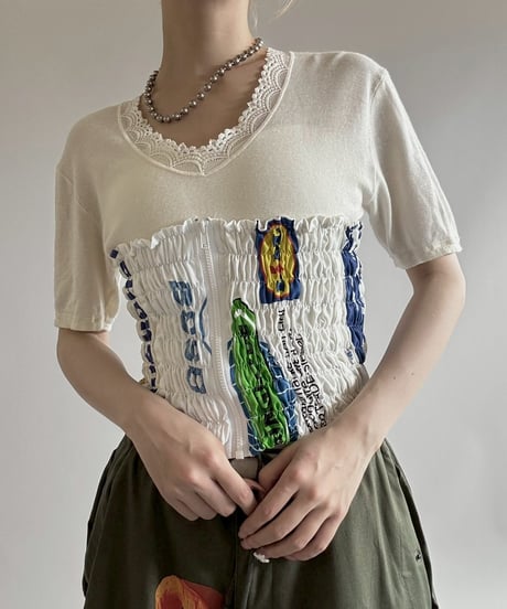 【RE;CIRCLE】 Re Eco Bag Tube Top/  250626-002