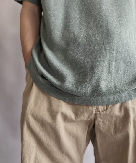 【USED】 S/S knit polo shirt / 230605-008