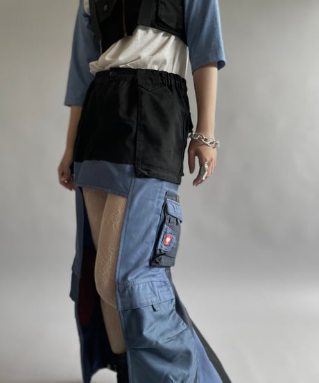 【RE;CIRCLE】 RE EURO Work Skirt / 240606-011
