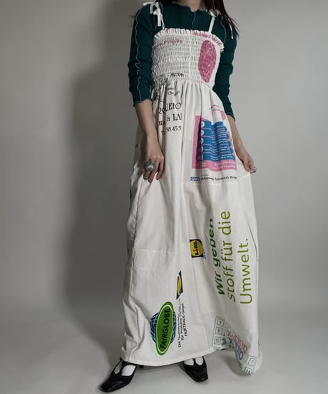 【RE;CIRCLE】 RE Eco Bag Camisole One-piece ⑦ /220407-007