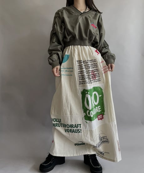【RE;CIRCLE】 RE Nylon Drawcord Pullover Khaki / 230406-015