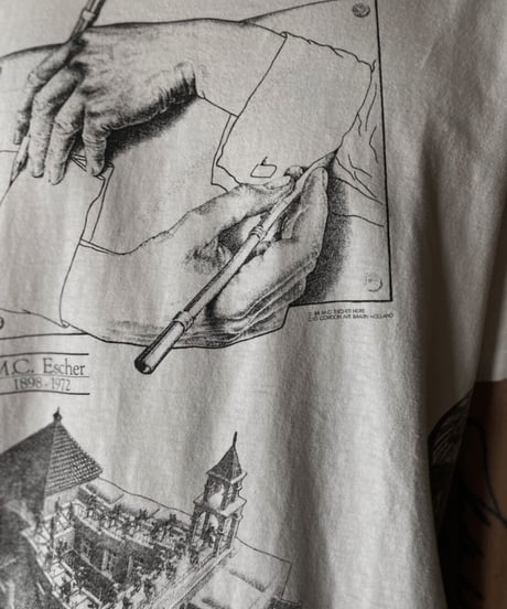 【USED】 S/S T-shirt M.C.Escher⑥/210617-041