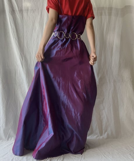 【USED】 Shiny Camisole Dress/210714-025