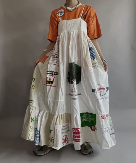 【RE;CIRCLE】RE Eco-Friendly Bag Camisole Long One-piece / 230525-013
