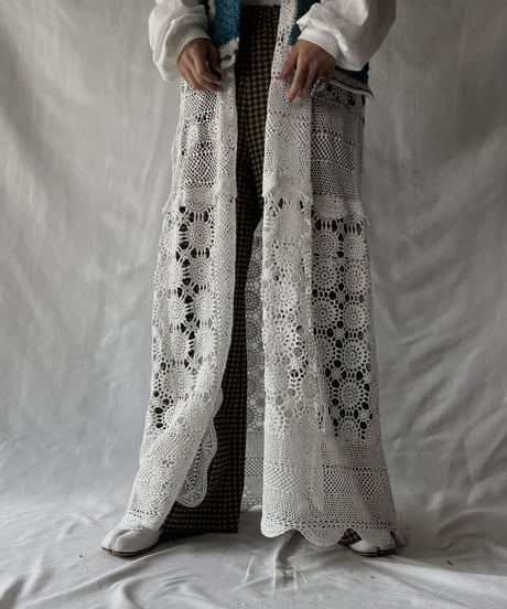 【RE;CIRCLE】 RE Granny × Crochet N/S Gown③/211014-017