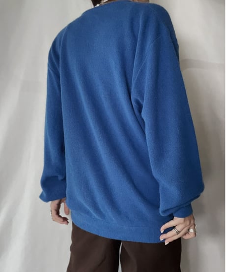 【USED】   LACOSTE Knit Top④/211126-010