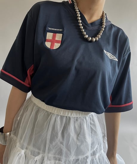 【USED】UMBRO ENGLAND  Soccer Shirt /240831-016