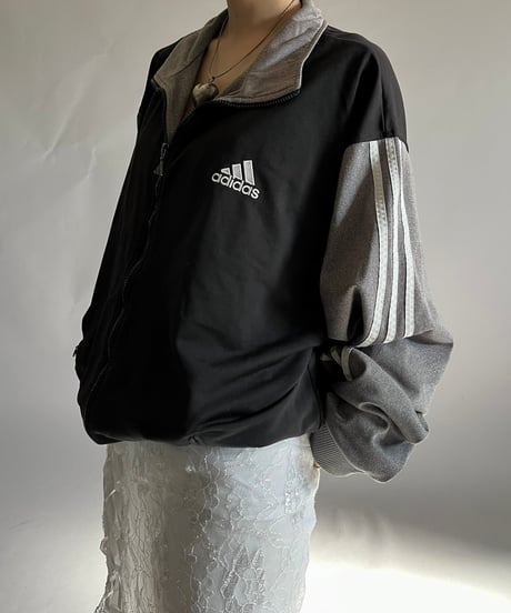 【USED】 90's adidas Jersey Top /241207-026
