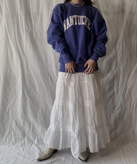 【USED】 90's USA Champion Reverse Weave NANTUCKET/210324-004