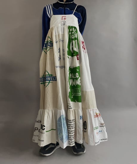 【RE;CIRCLE】RE Eco-Friendly Bag Camisole Long One-piece / 230327-001