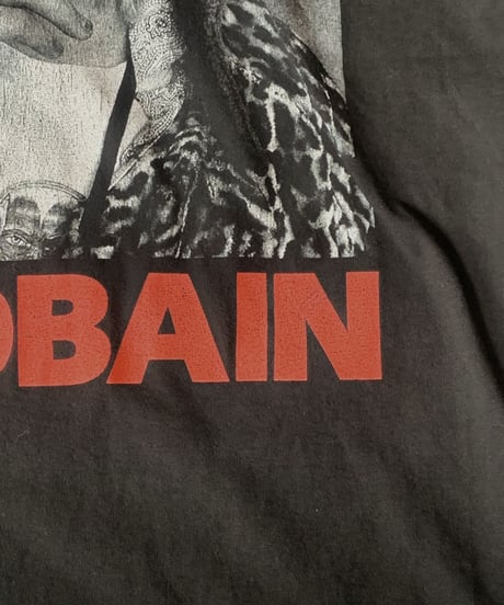 【USED】 S/S T-shirt KURT COBAIN②/210703-011
