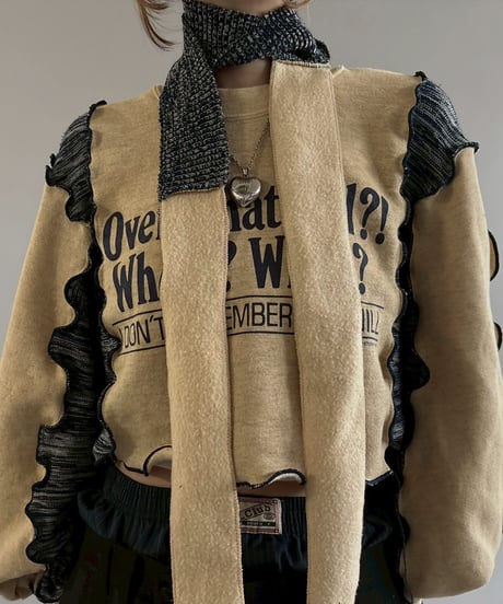 【RE;CIRCLE】 RE Mellow Sweat + Tie/ 251127-014
