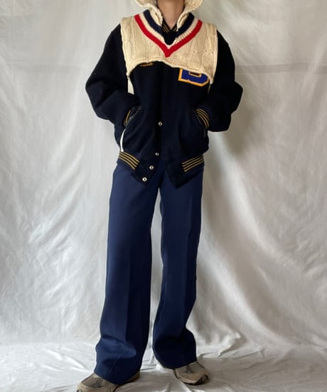 【USED】 Wool Stadium Jumper/ 220120-035