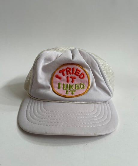 【USED】 Logo Cap "I tried it I like it" /220711-024