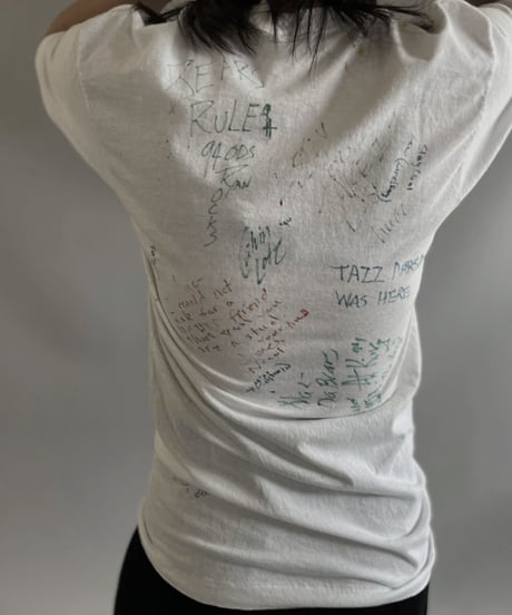 【USED】 S/S Message T-Shirt / 230817-010