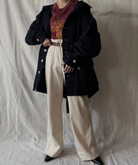 【USED】 Dyed Navy Swedish Snow Hoodie /201020-031