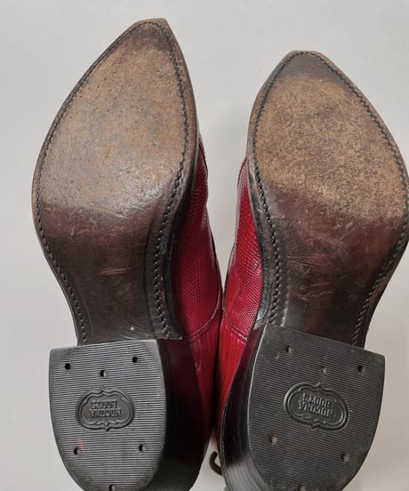 【USED】 Western  Leather Shoes/210826-004