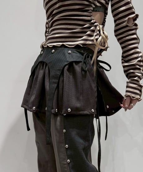 【RE;CIRCLE】 RE Suit Skirt/ 260219-025