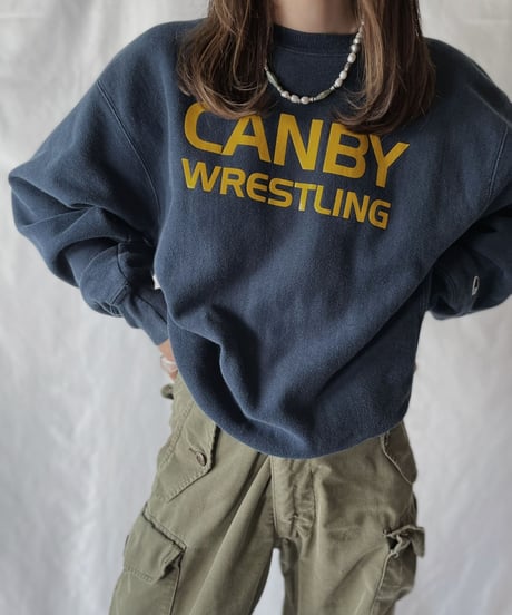 【USED】   Champion Reverse Weave Sweat CANBY/211007-023