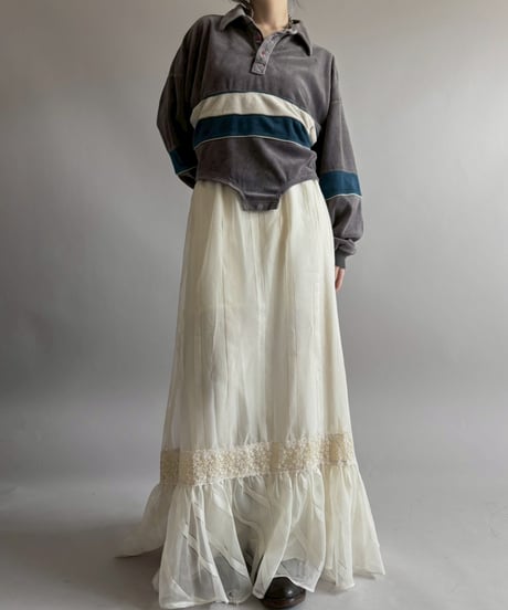 【RE;CIRCLE】 RE Leotard Rugger Shirt/ 260319-011