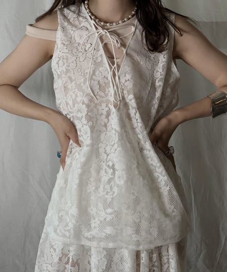 【RE;CIRCLE】 RE Lace Set Up/210630-017