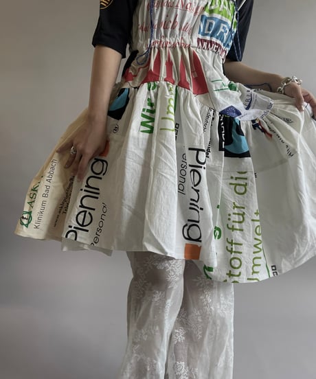 【RE;CIRCLE】RE Eco-Friendly Bag Code Camisole Middle One-piece / 240613-005