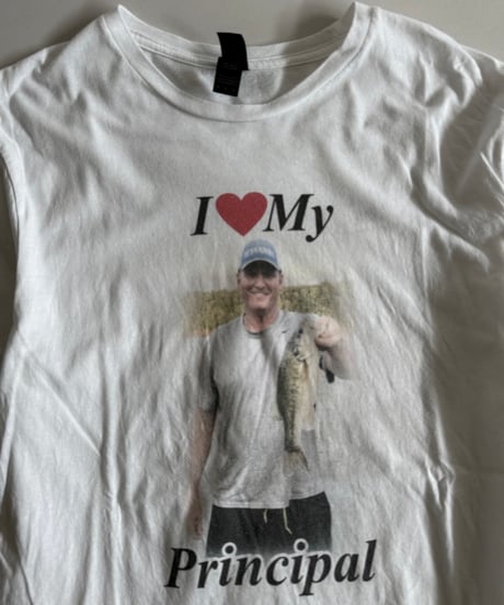 【USED】 GILDAN I ♡ MY Principal T-Shirt / 250614-013