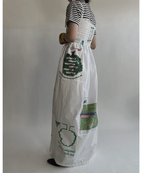 【RE;CIRCLE】RE Eco-Friendly Bag Camisole One-piece / 220512-025