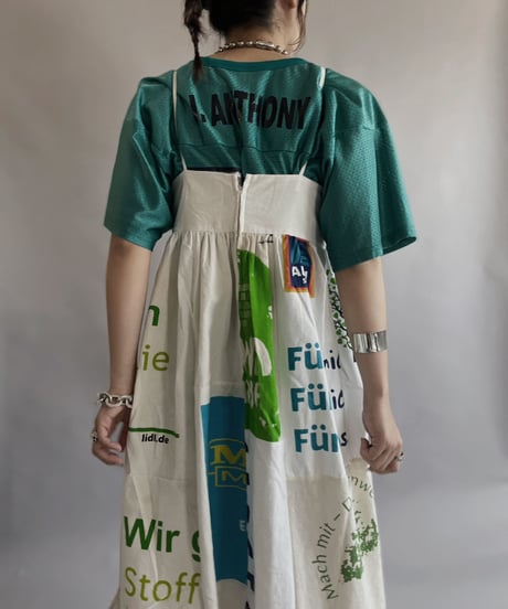 【RE;CIRCLE】RE Eco-Friendly Bag Camisole Long One-piece / 230525-010