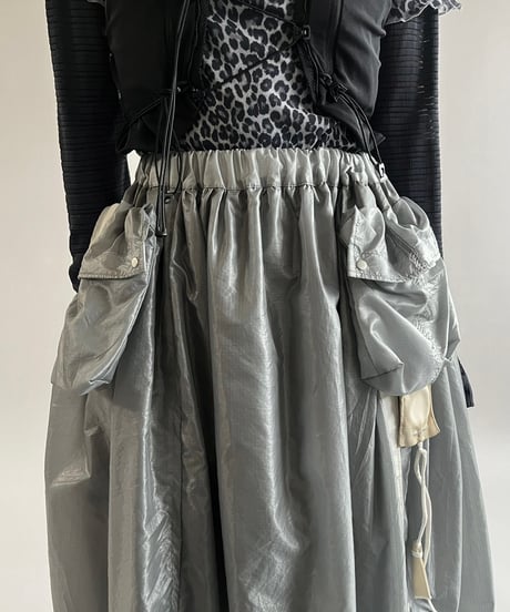 【RE;CIRCLE】 Re Parachute Skirt Long / 250306-002