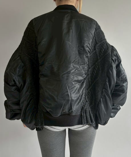 【RE;CIRCLE】 RE MA1 × Alan Knit Jacket / 251225-004
