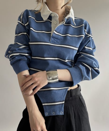 【RE;CIRCLE】 RE Leotard Rugger Shirt/ 260430-007