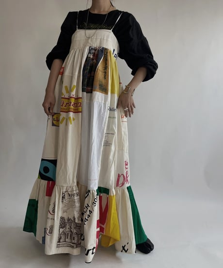 【RE;CIRCLE】 RE Eco-Friendly Bag Camisole One-piece / 220825-035