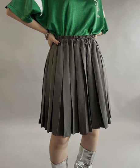 【USED 】Pleats Mini Skirt/ 240511-016