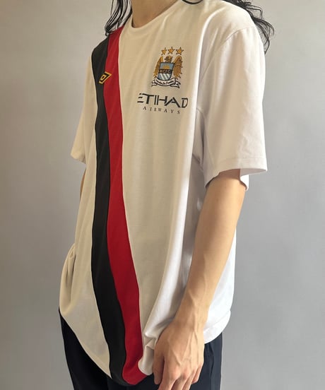 【USED 】UMBRO MONCHESTER CITY Soccer Shirt /240603-010