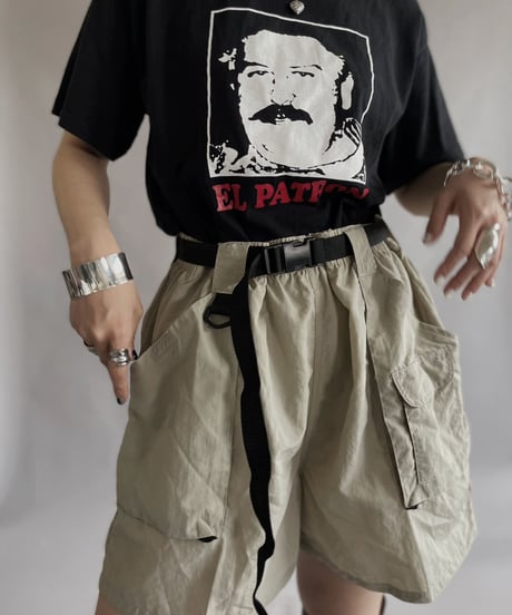 【USED】  BILL BLASS Nylon Shorts Pants /230617-004