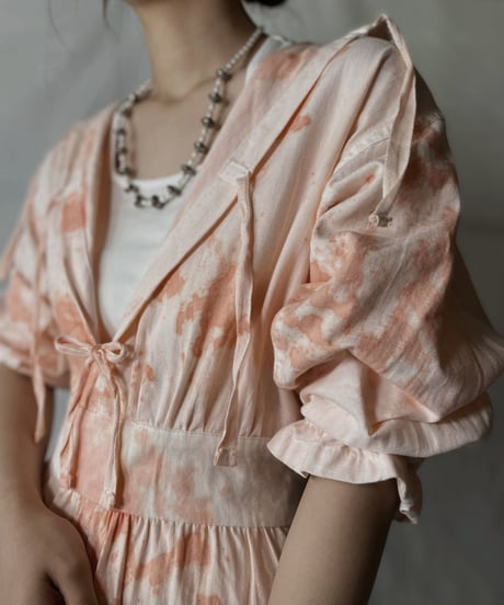 【RE;CIRCLE】  RE Tie-dyed Medical S/S One-piece①/20210819-038