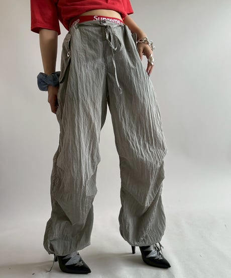 【USED】 Nylon100% Ripstop Pants /250802-020