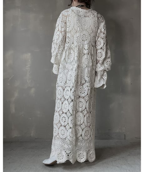 【RE;CIRCLE】 RE Crochet L/S One-piece②/20220317-022