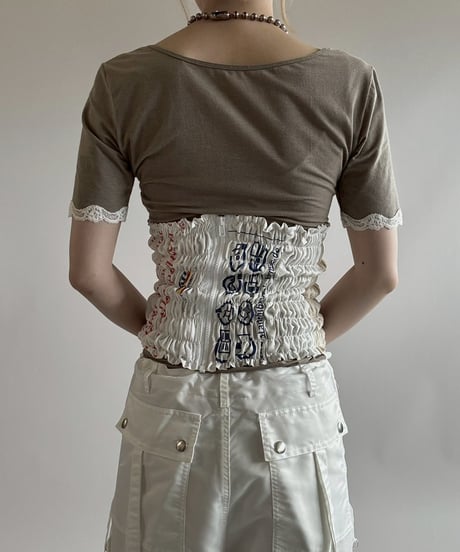 【RE;CIRCLE】 Re Eco Bag Tube Top/  250626-003