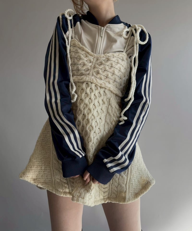 RE;CIRCLE】 RE Aran Side Slit Camisole Mini One