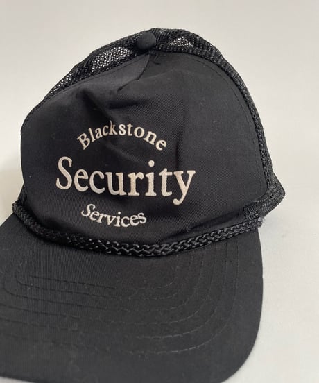 【USED】 Black Stone Security Services Cap /220711-026