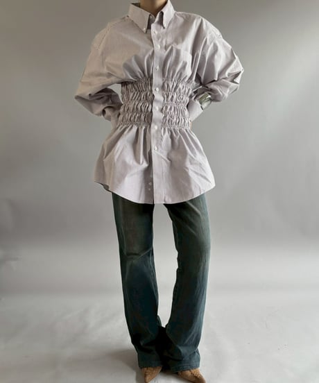 【RE;CIRCLE】 RE Shirring Shirt / 260504-006
