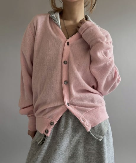 【USED】 Made In USA The Fox Collection Acrylic Cardigan / 260110-002